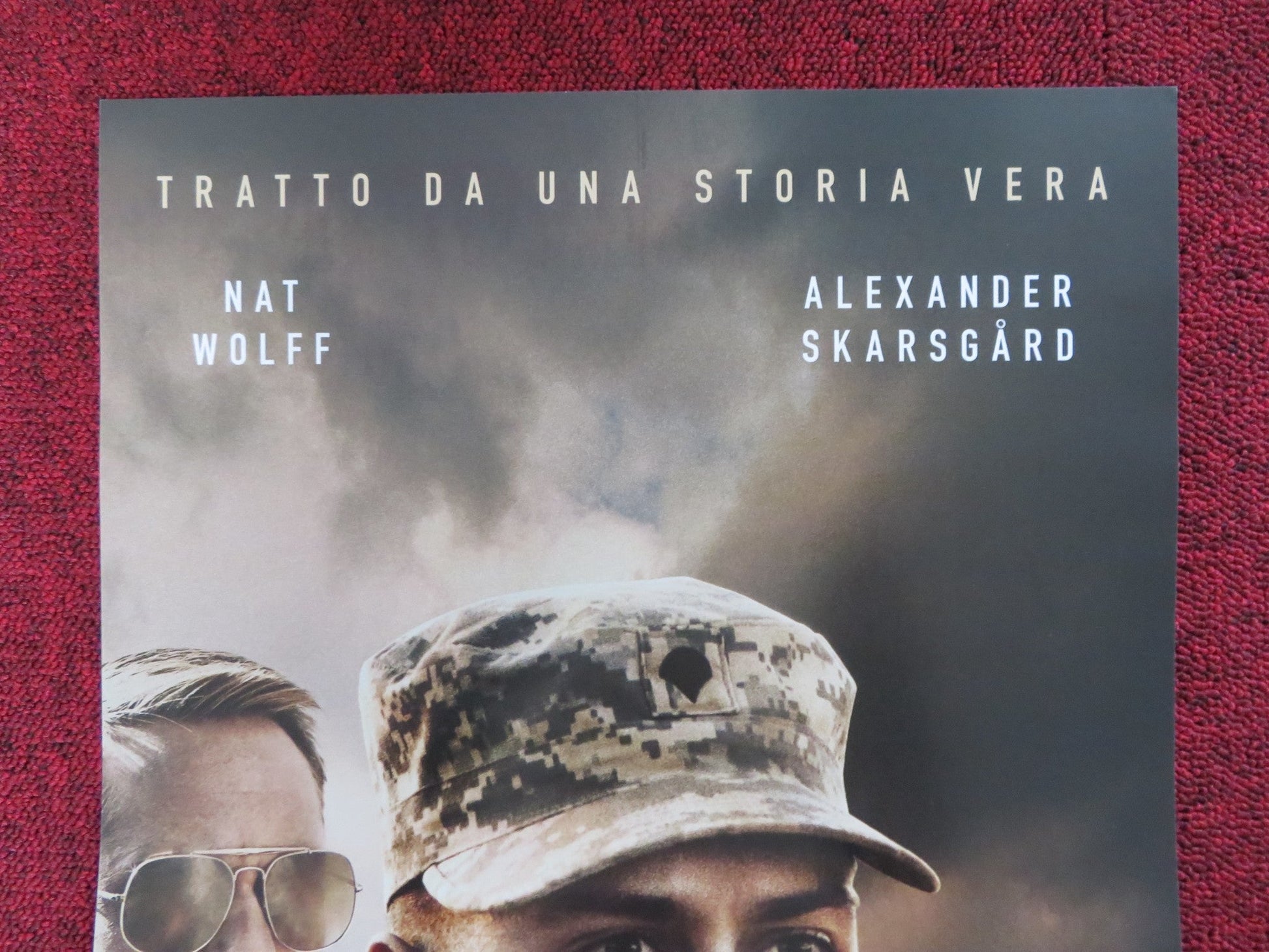 THE KILL TEAM ITALIAN LOCANDINA POSTER NAT WOLFF ALEXANDER SKARSGARD 2019 Rendezvous Cinema Movie posters