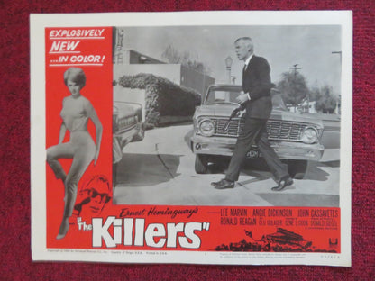 THE KILLERS US LOBBY CARD FULL SET LEE MARVIN ANGIE DICKINSON RONALD REAGAN 1964 Rendezvous Cinema Movie posters