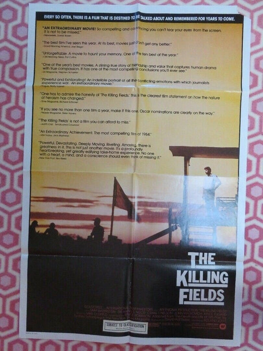 THE KILLING FIELDS US ONE SHEET POSTER JOHN MALKOVICH 1984 Movie posters