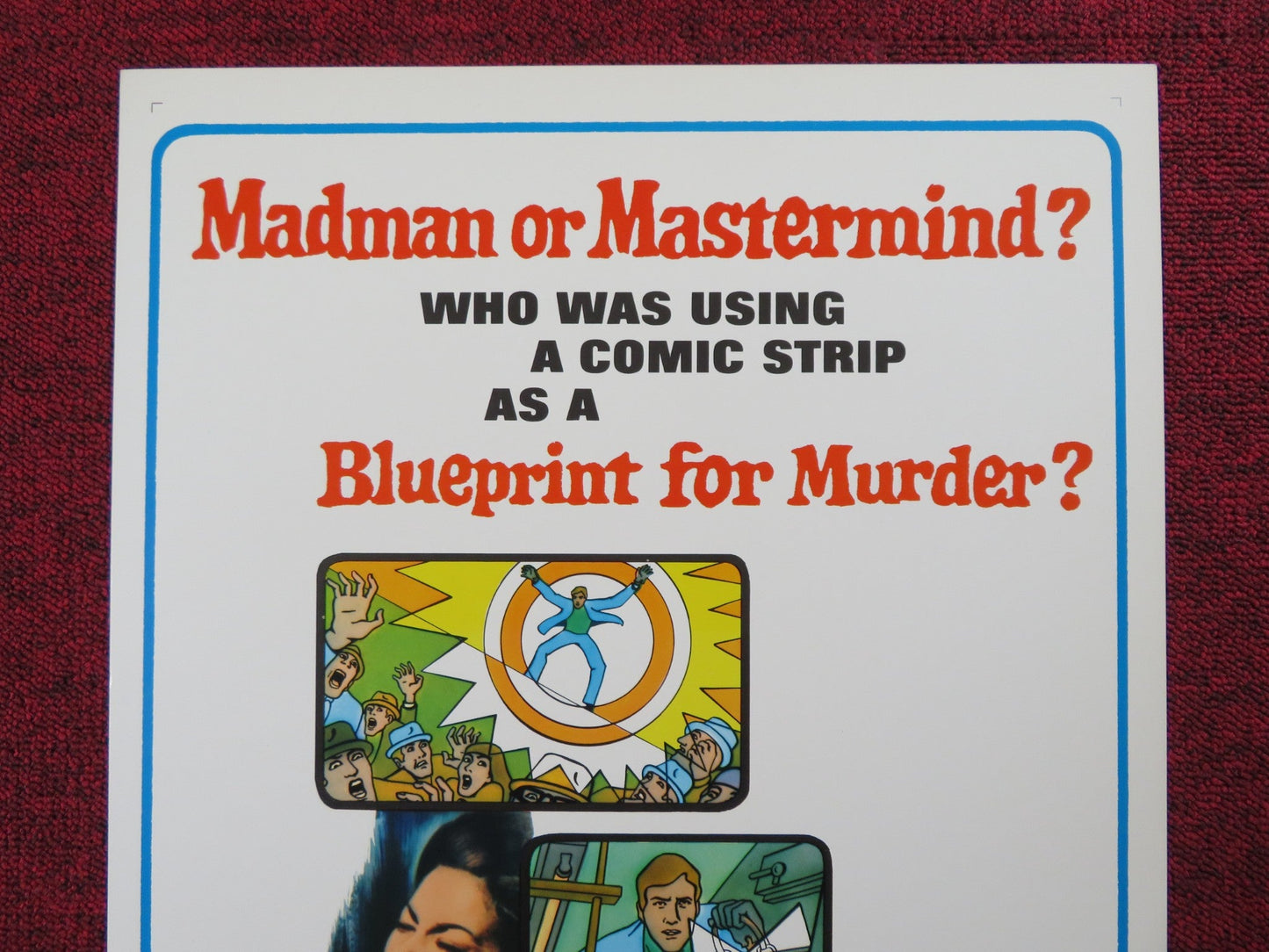 THE KILLING GAME US INSERT (14"x 36") POSTER JEAN - PIERRE CASSEL AUGER 1968 Rendezvous Cinema Movie posters