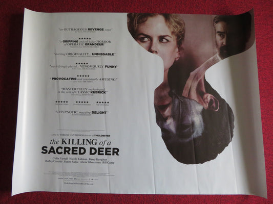 THE KILLING OF A SACRED DEER - B UK QUAD (30"x 40") ROLLED POSTER C. FARRELL 2017 Rendezvous Cinema Movie posters