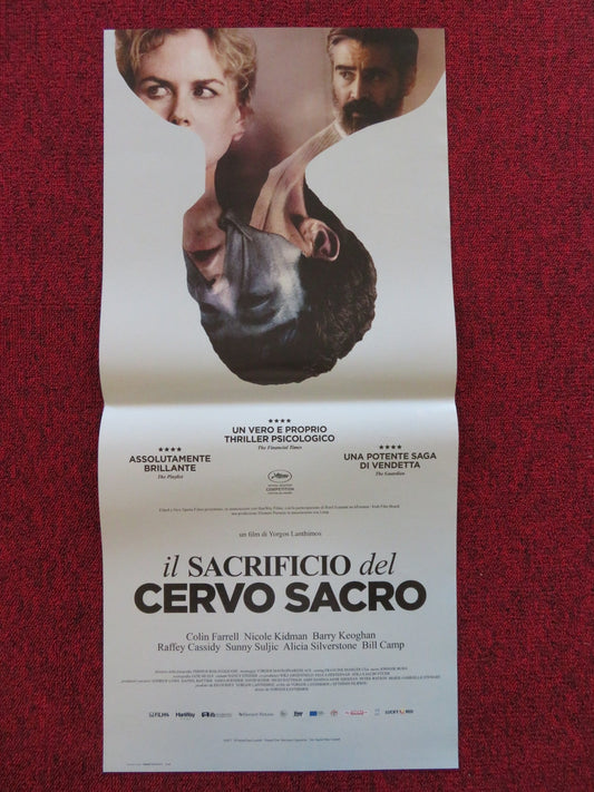 THE KILLING OF A SACRED DEER ITALIAN LOCANDINA POSTER COLIN FARRELL 2017 Rendezvous Cinema Movie posters