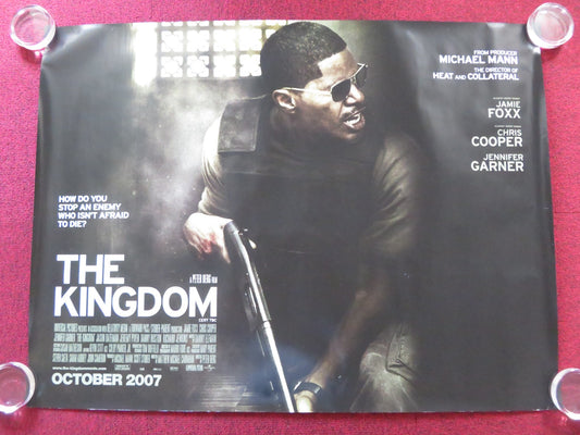 THE KINGDOM UK QUAD (30"x 40") ROLLED POSTER JAMIE FOXX CHRIS COOPER 2007 Rendezvous Cinema Movie posters
