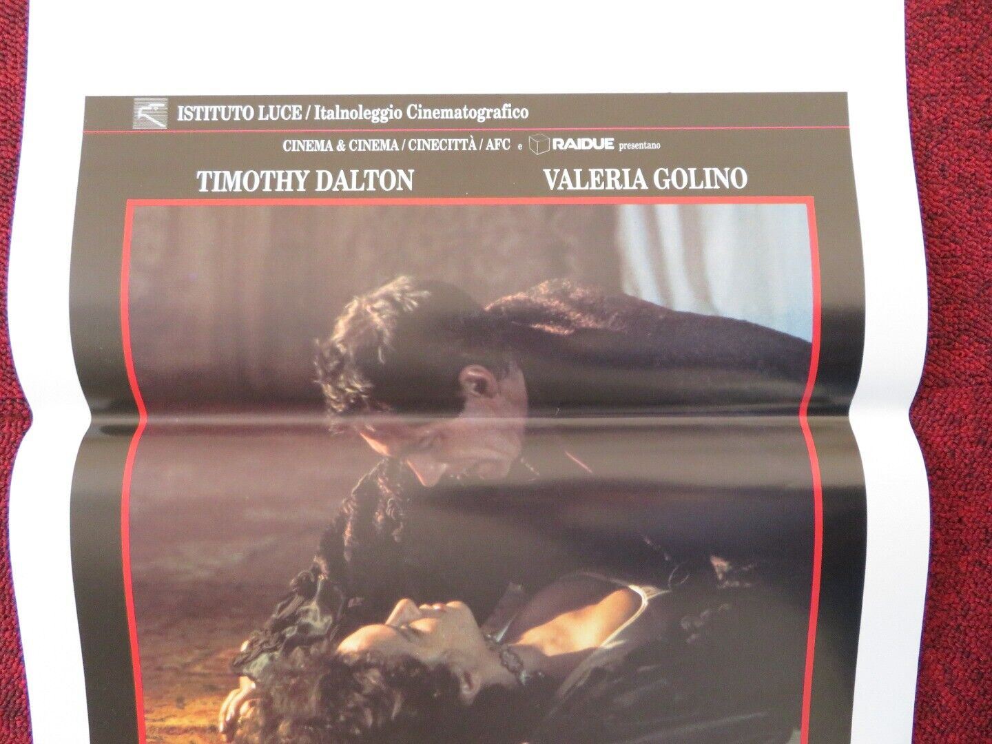 THE KING'S WHORE ITALIAN LOCANDINA (27.5"x13") POSTER TIMOTHY DALTON 1991 Movie posters
