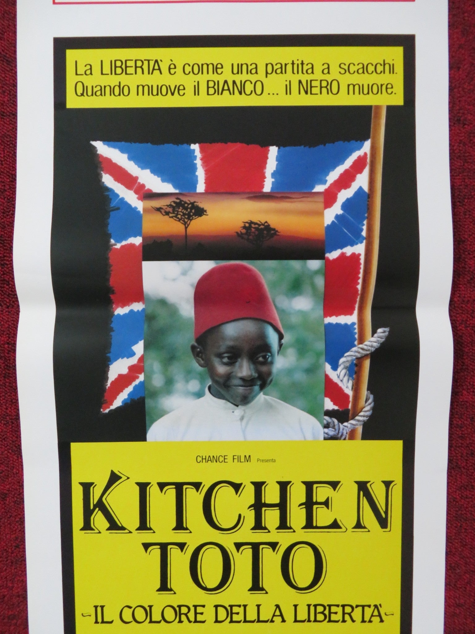 THE KITCHEN TOTO ITALIAN LOCANDINA POSTER CANNON BOB PECK PHYLLIS LOGAN 1989 Rendezvous Cinema Movie posters