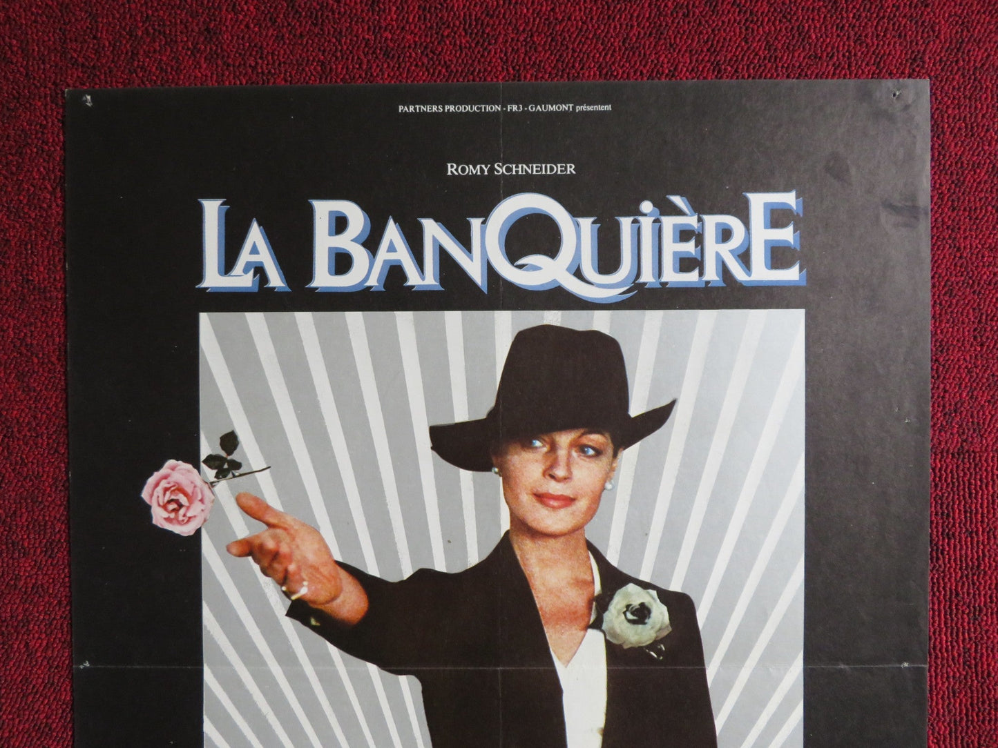 THE LADY BANKER FRENCH POSTER ROMY SCHNEIDER MARIE - FRANCE PISIER 1980 Rendezvous Cinema Movie posters