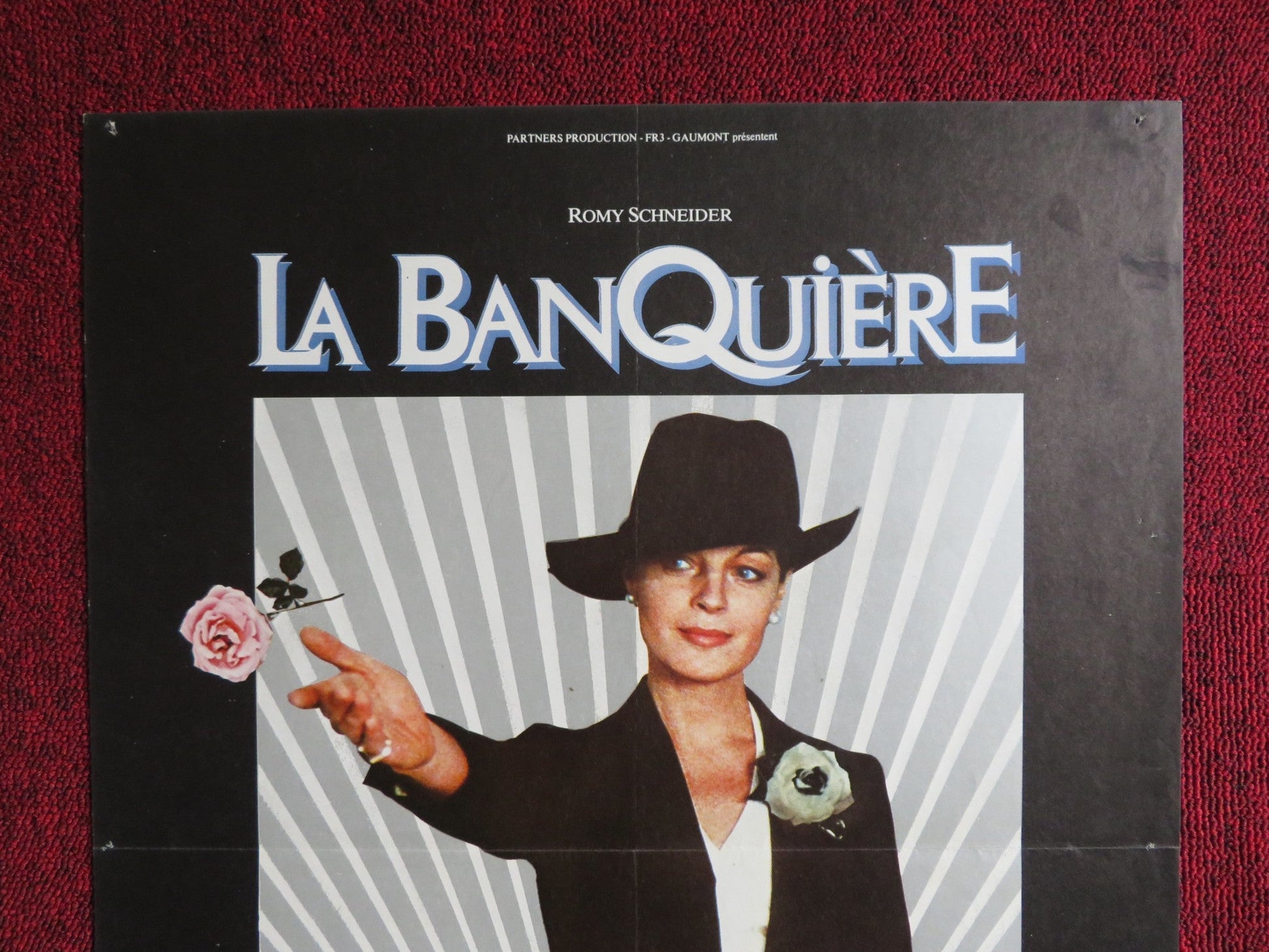 THE LADY BANKER FRENCH POSTER ROMY SCHNEIDER MARIE - FRANCE PISIER 1980 Rendezvous Cinema Movie posters