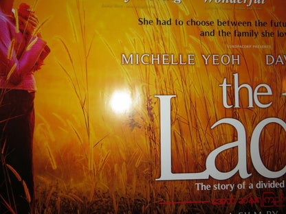 THE LADY QUAD (30"x 40") ROLLED POSTER MICHELLE YEOH DAVID THEWLIS 2011 Movie posters