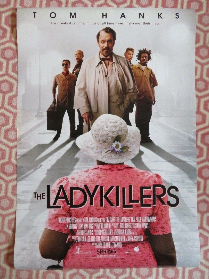 THE LADYKILLERS US ROLLED POSTER COEN BROTHERS TOM HANKS IRMA P.HALL 2004 - Rendezvous Cinema