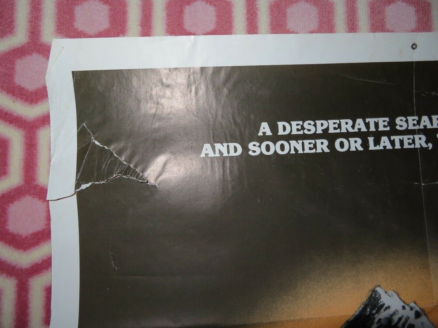 THE LAND OF NO RETURN US ONE SHEET POSTER MEL TORME WILLIAM SHATNER Movie posters