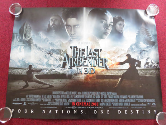 THE LAST AIRBENDER UK QUAD (30"x 40") ROLLED POSTER NOAH RINGER DEV PATEL 2010 Rendezvous Cinema Movie posters