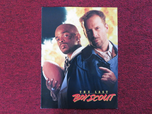 THE LAST BOY SCOUT US SCREENING PROGRAM BRUCE WILLIS DAMON WAYANS 1991 Rendezvous Cinema Movie posters