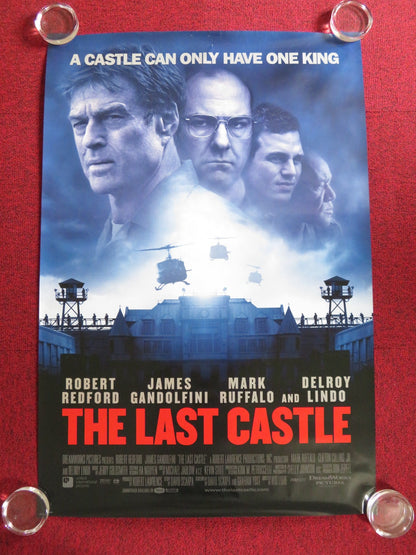 THE LAST CASTLE US ONE SHEET ROLLED POSTER ROBERT REDFORD JAMES GANDOLFINI 2001 Rendezvous Cinema Movie posters