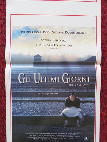 THE LAST DAYS ITALIAN LOCANDINA POSTER JAMES MOLL 1999 Rendezvous Cinema Movie posters