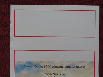 THE LAST DAYS ITALIAN LOCANDINA POSTER JAMES MOLL 1999 Rendezvous Cinema Movie posters