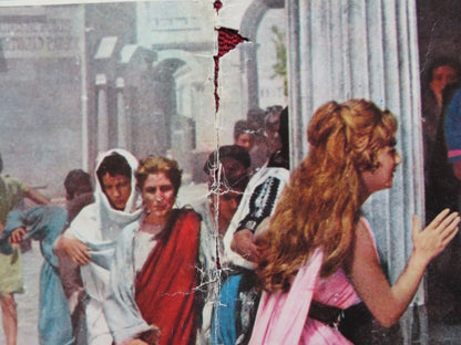 THE LAST DAYS OF POMPEII ITALIAN FOGLIO ROLLED POSTER STEVE REEVES FERNANDO REY Movie posters