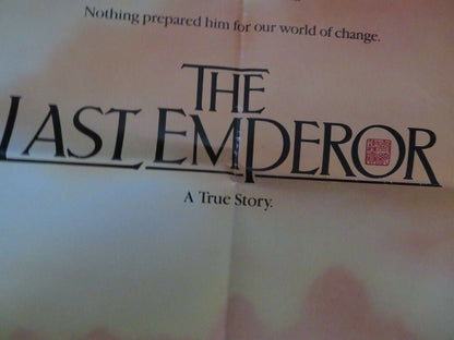 THE LAST EMPEROR US ONE SHEET POSTER JOHN LONE 1987 Movie posters