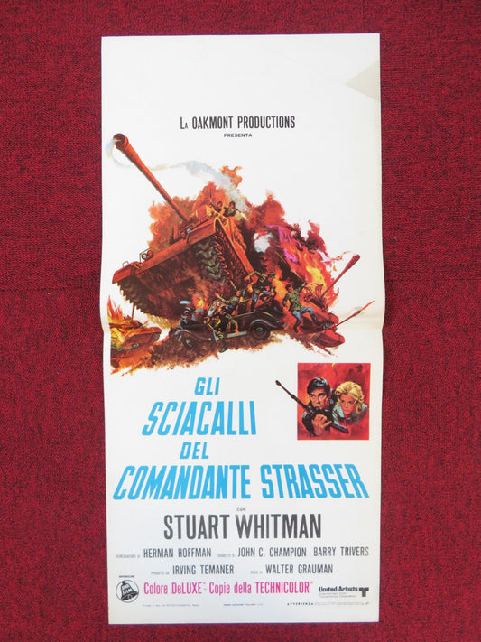 THE LAST ESCAPE ITALIAN LOCANDINA POSTER STUART WHITMAN JOHN COLLIN 1970 Rendezvous Cinema Movie posters
