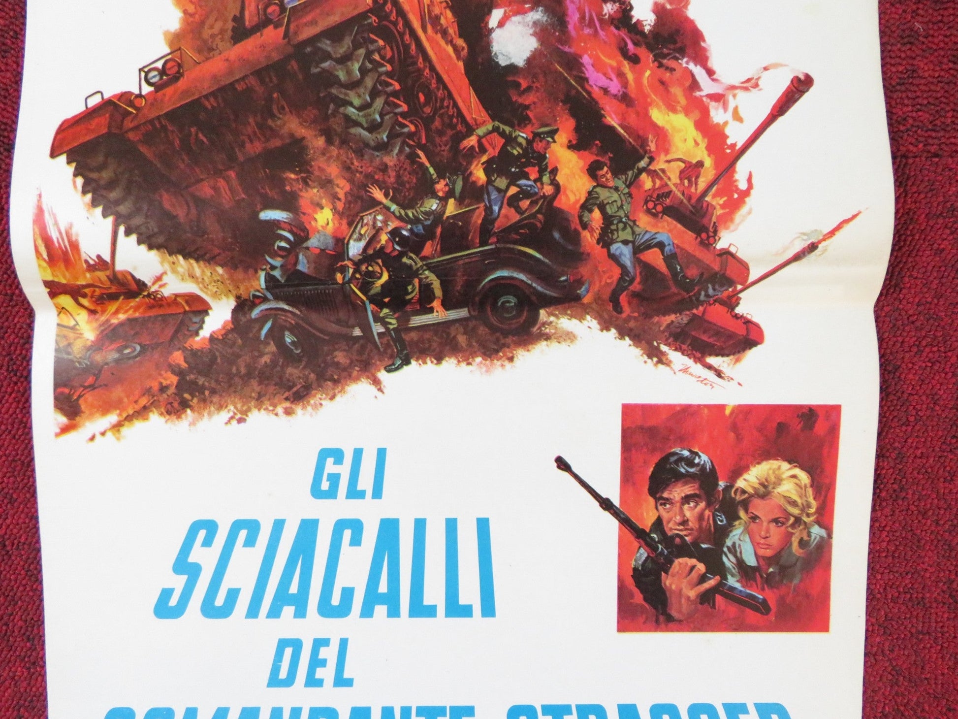 THE LAST ESCAPE ITALIAN LOCANDINA POSTER STUART WHITMAN JOHN COLLIN 1970 Rendezvous Cinema Movie posters