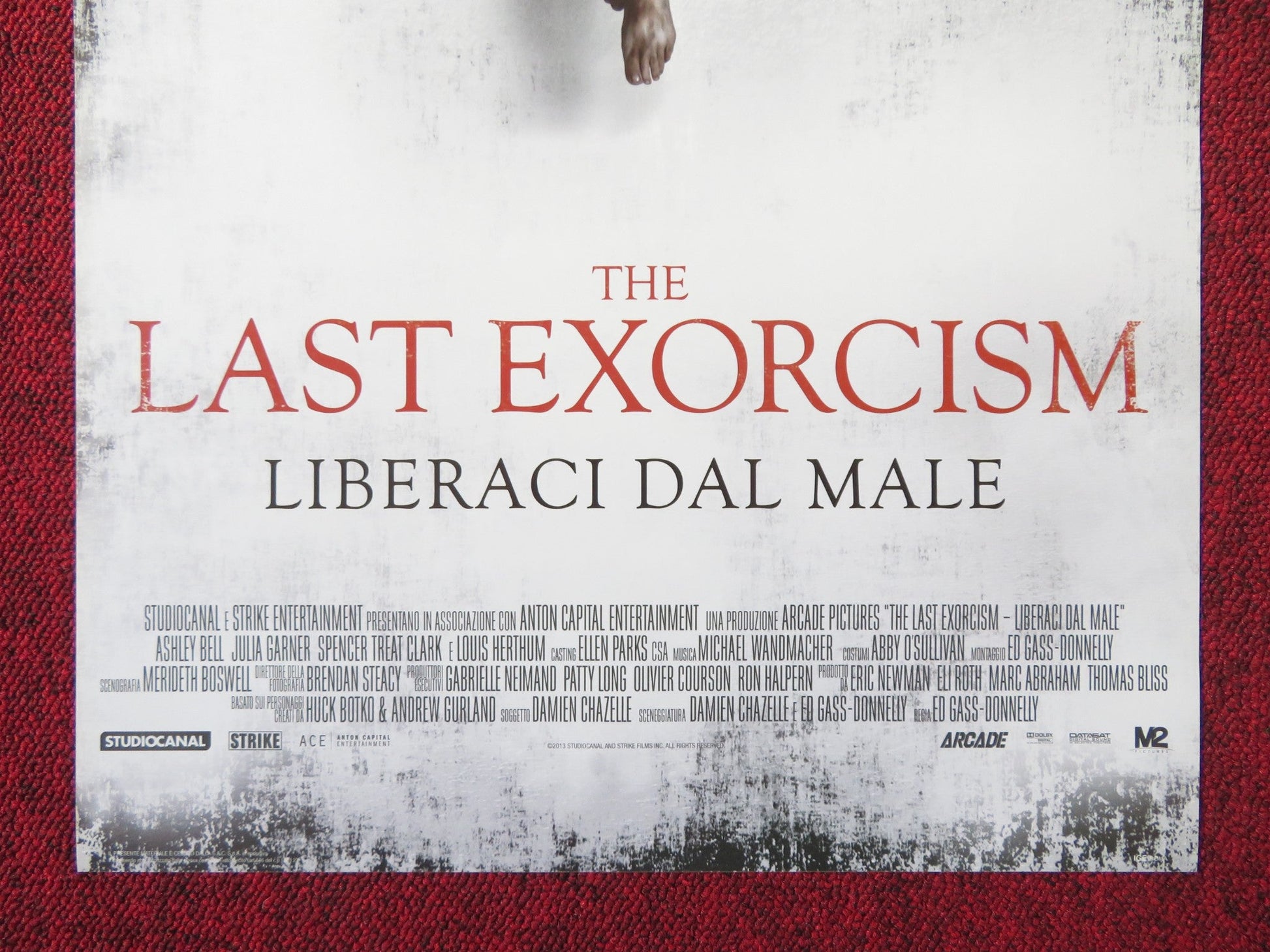 THE LAST EXORCISM ITALIAN LOCANDINA POSTER ASHLEY BELL PATRICK FABIAN 2010 Rendezvous Cinema Movie posters