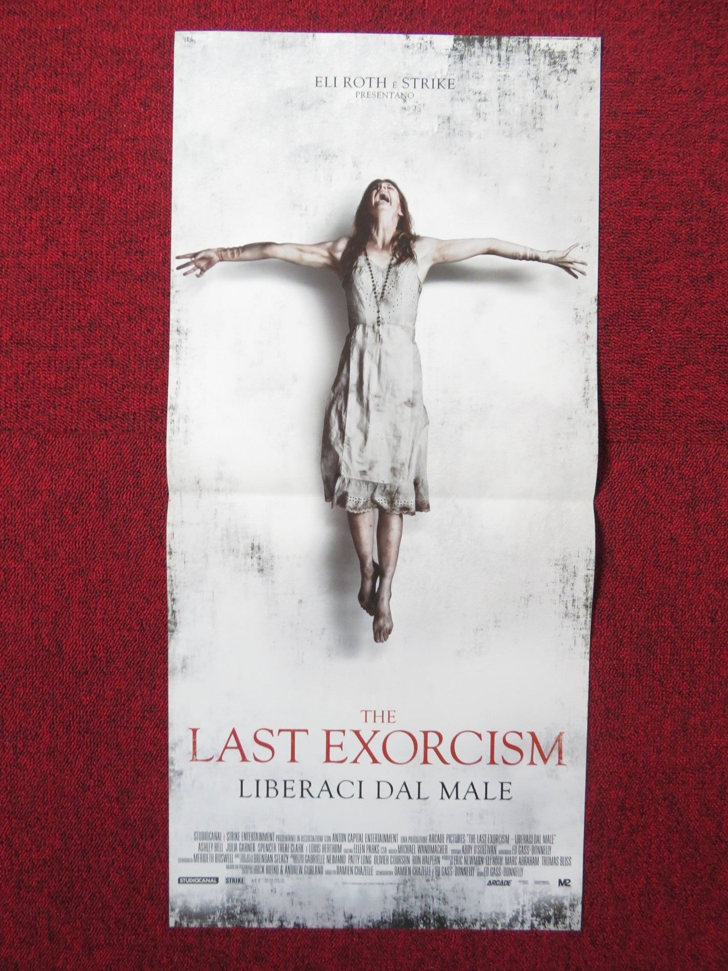 THE LAST EXORCISM ITALIAN LOCANDINA POSTER ASHLEY BELL PATRICK FABIAN 2010 Rendezvous Cinema Movie posters