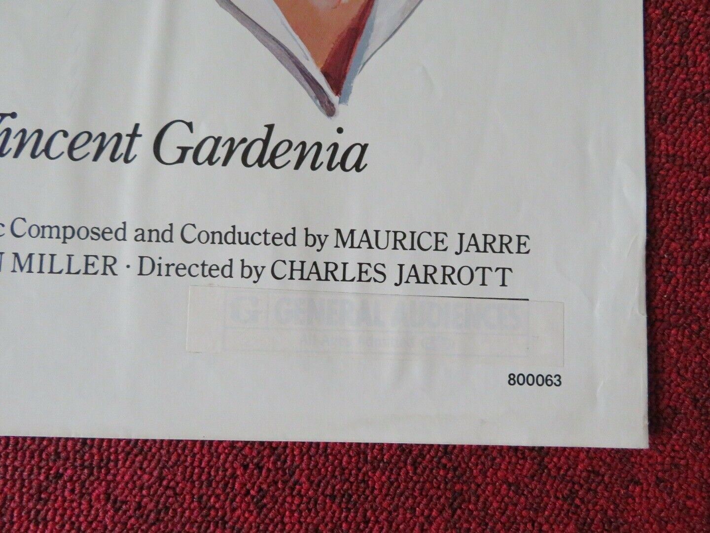 THE LAST FLIGHT OF NOAH'S ARK FOLDED US ONE SHEET POSTER DISNEY 1980 Movie posters