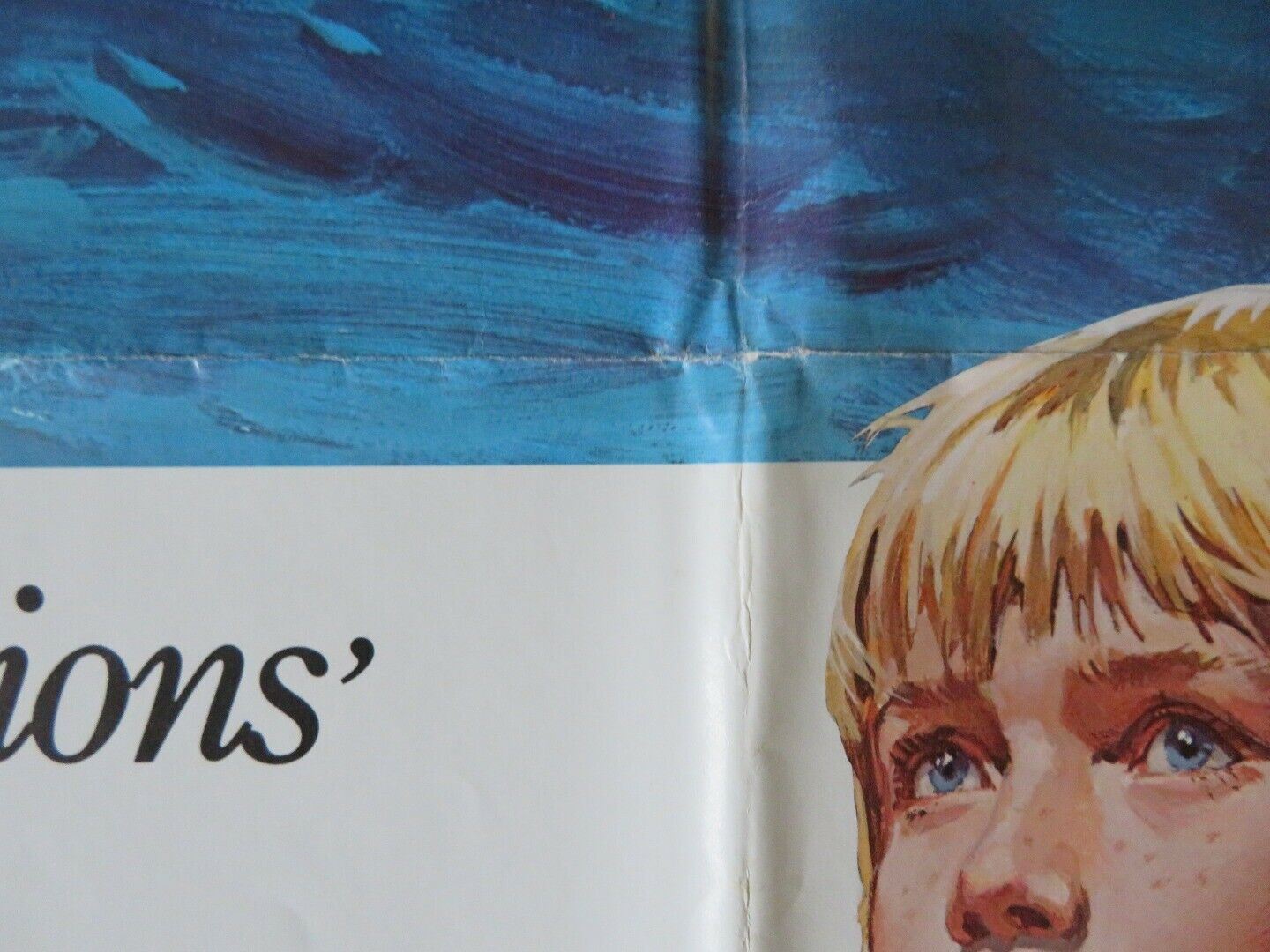 THE LAST FLIGHT OF NOAH'S ARK FOLDED US ONE SHEET POSTER DISNEY 1980 Movie posters