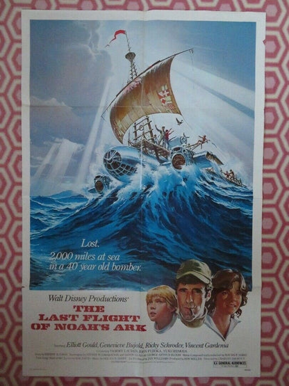 THE LAST FLIGHT OF NOAHS ARK US ONE SHEET POSTER ELLIOTT GOULD 1980 Movie posters