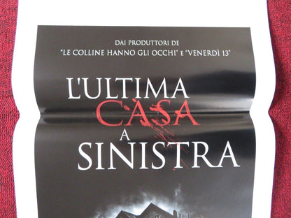 THE LAST HOUSE ON THE LEFT ITALIAN LOCANDINA (27.5"x13") POSTER G DILLAHU 2009 - Rendezvous Cinema