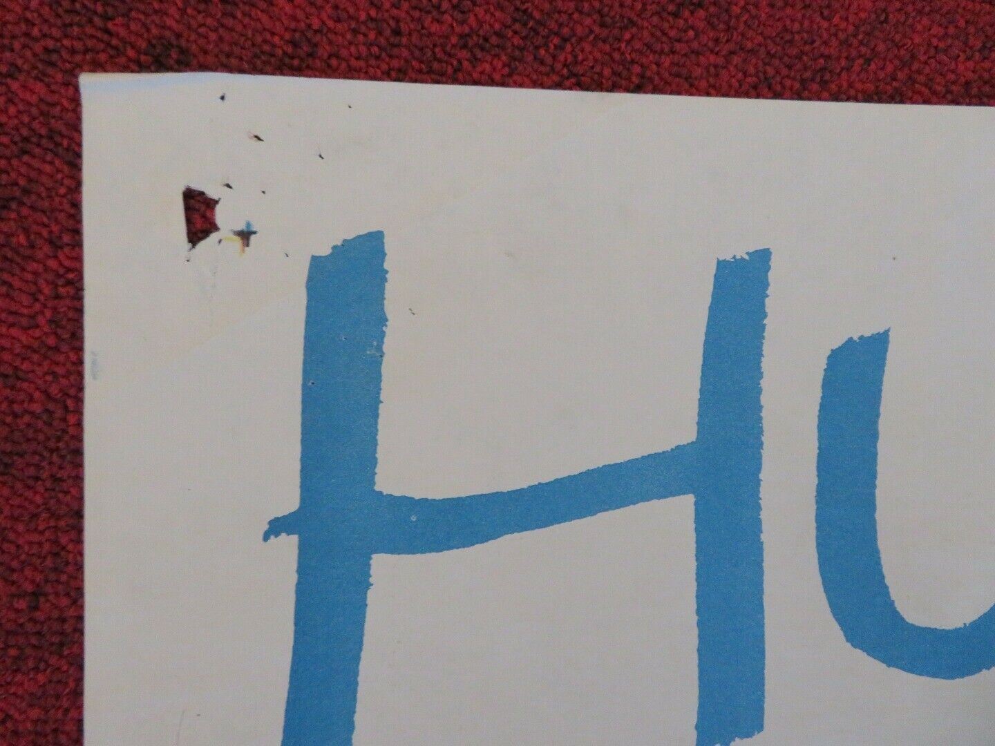 THE LAST HURRAH FOLDED US ONE SHEET POSTER SPENCER TRACY 1958 Movie posters