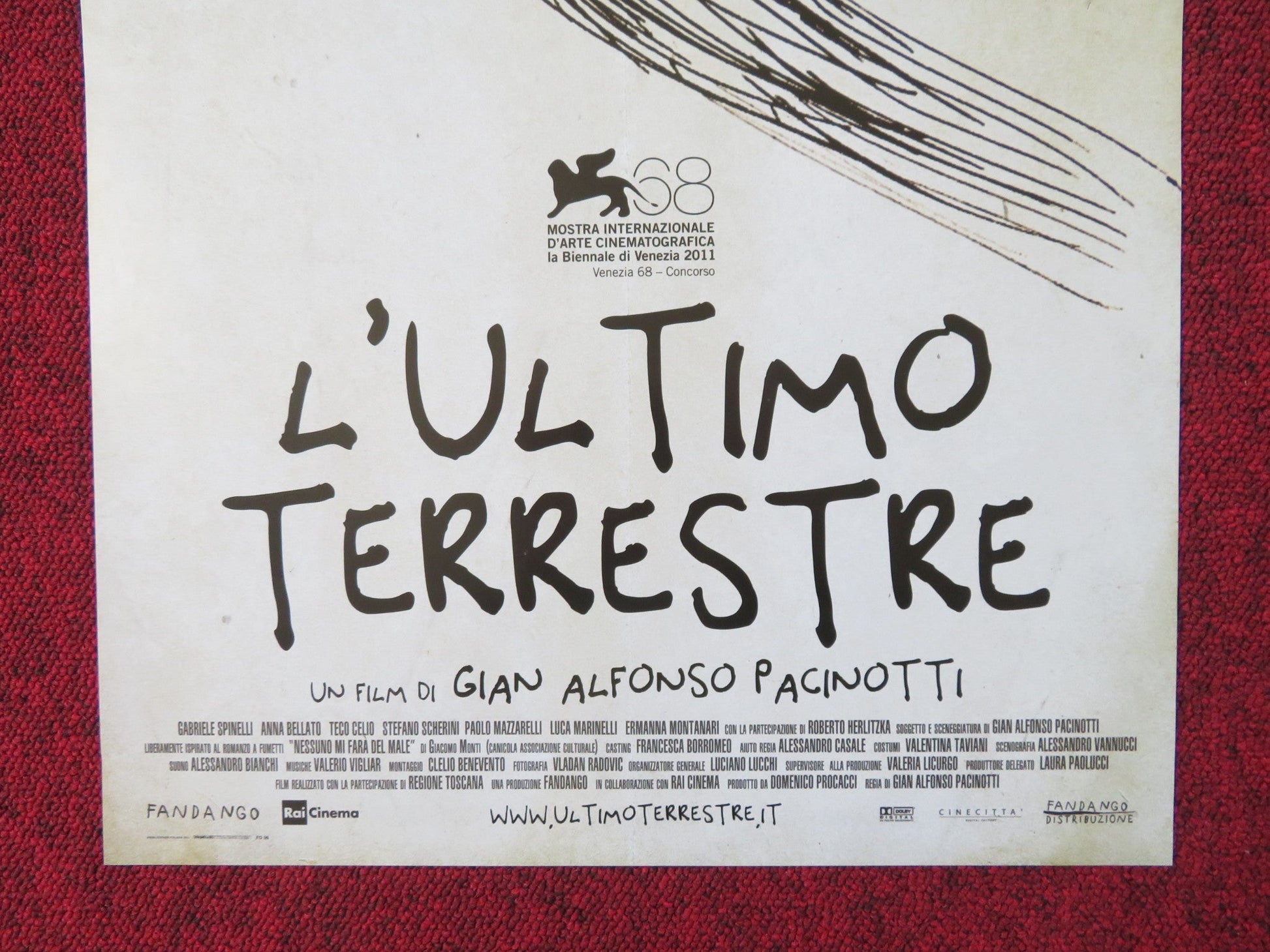 THE LAST MAN ON EARTH ITALIAN LOCANDINA POSTER GABRIELE SPINELLI A. BELLATO 2011 Rendezvous Cinema Movie posters