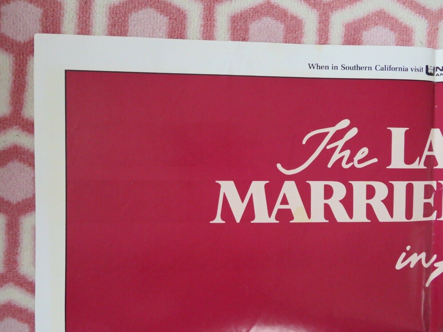 THE LAST MARRIED COUPLE IN AMERICA FOLDED US ONE SHEET POSTER GEORGE SEGAL 1980 Movie posters