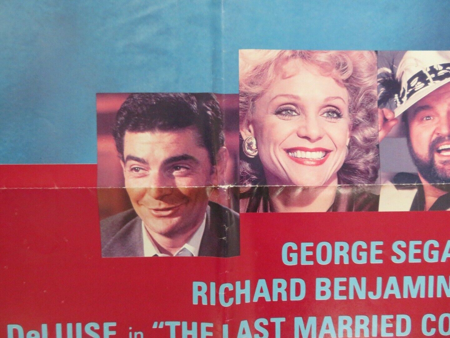 THE LAST MARRIED COUPLE IN AMERICA FOLDED US ONE SHEET POSTER GEORGE SEGAL 1980 Movie posters
