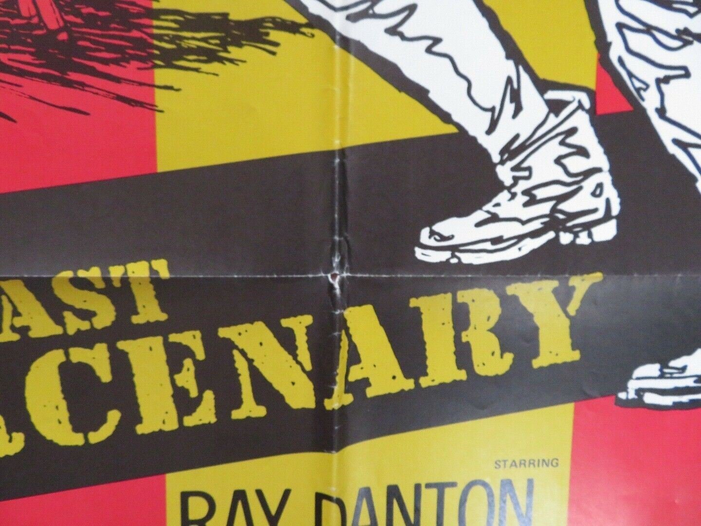 THE LAST MERCENARY US ONE SHEET POSTER RAY DANTON 1969 - Rendezvous Cinema
