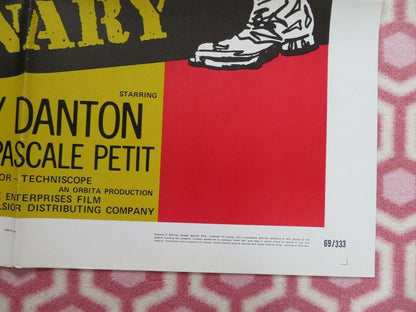 THE LAST MERCENARY US ONE SHEET POSTER RAY DANTON 1969 - Rendezvous Cinema
