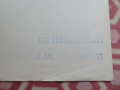 THE LAST MERCENARY US ONE SHEET POSTER RAY DANTON 1969 - Rendezvous Cinema