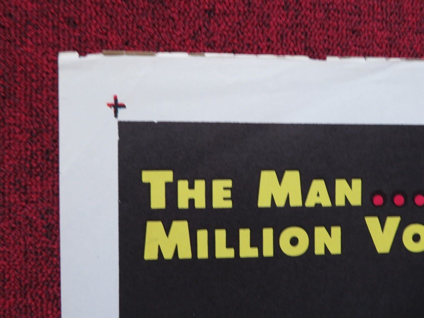 THE LAST MILE FOLDED US ONE SHEET POSTER MICKEY ROONEY FRANK OVERTON 1959 Movie posters