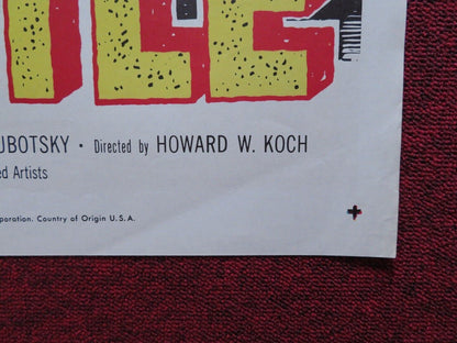 THE LAST MILE FOLDED US ONE SHEET POSTER MICKEY ROONEY FRANK OVERTON 1959 Movie posters