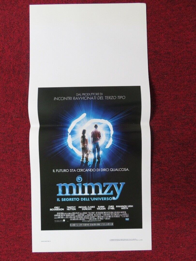 THE LAST MIMZY ITALIAN LOCANDINA (27.5"x13") POSTER JOELY RICHARDSON 2007 - Rendezvous Cinema