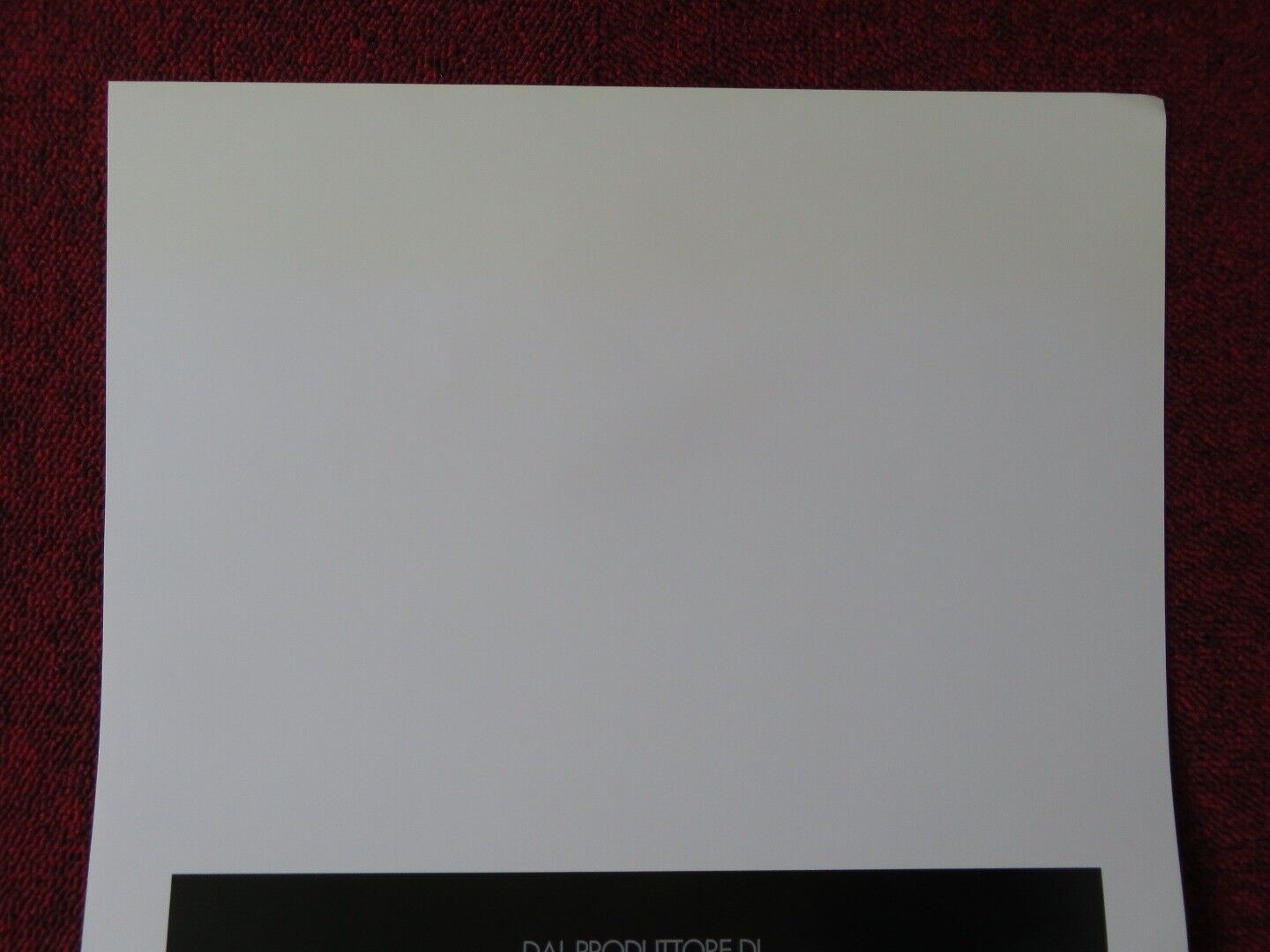 THE LAST MIMZY ITALIAN LOCANDINA (27.5"x13") POSTER JOELY RICHARDSON 2007 - Rendezvous Cinema