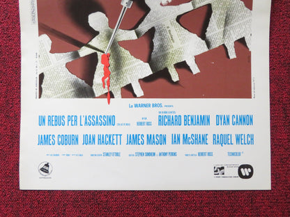 THE LAST OF SHEILA ITALIAN LOCANDINA POSTER RICHARD BENJAMIN DYAN CANNON 1973 Rendezvous Cinema Movie posters