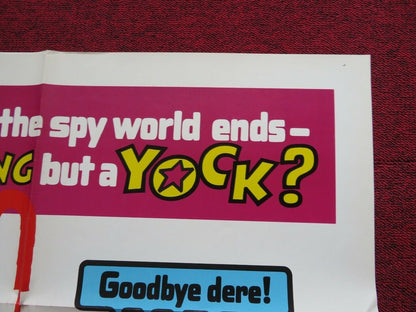 THE LAST OF THE SECRET AGENTS FOLDED US ONE SHEET POSTER MARTY ALLEN ROSSI 1966 Movie posters