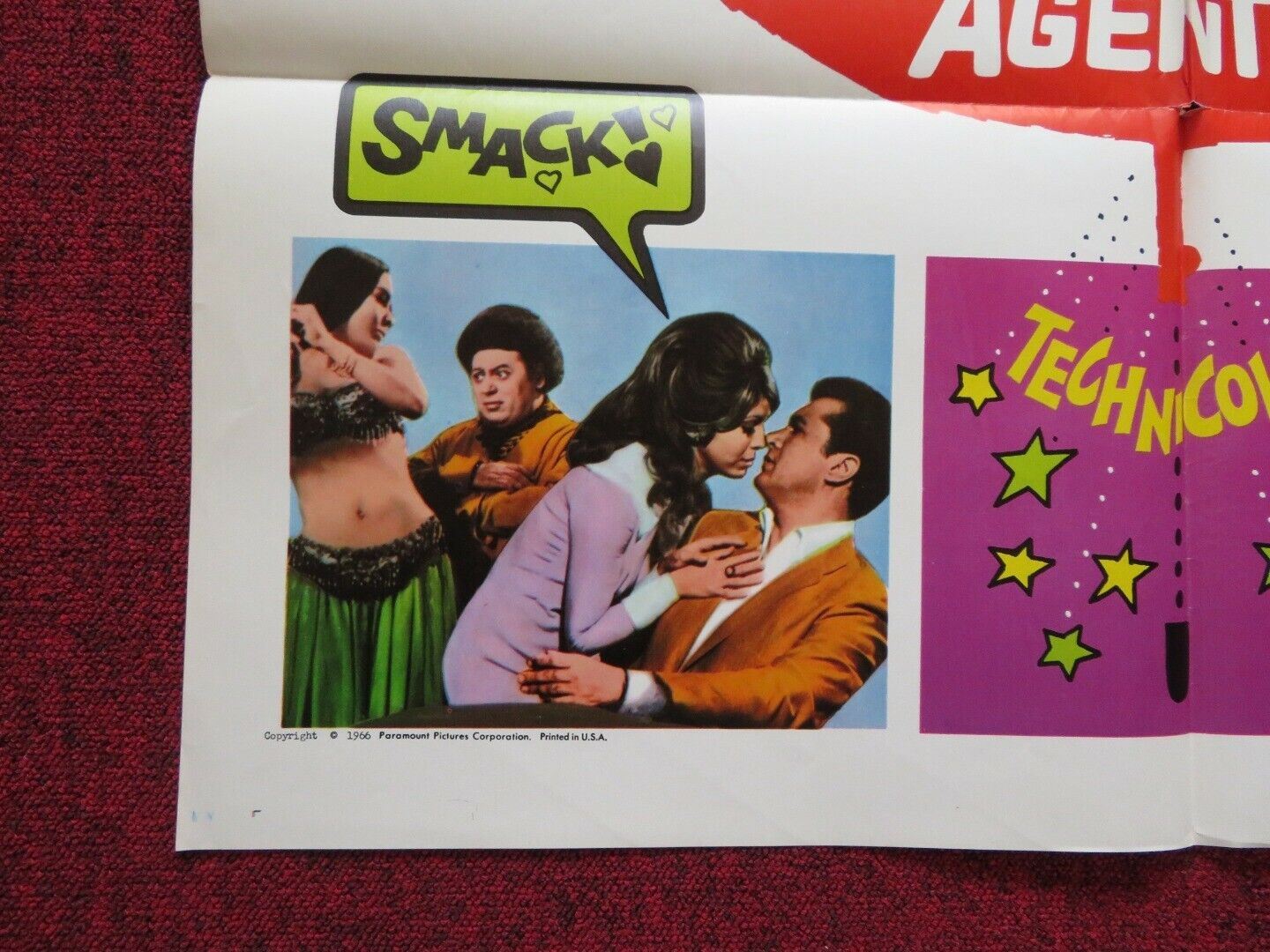 THE LAST OF THE SECRET AGENTS FOLDED US ONE SHEET POSTER MARTY ALLEN ROSSI 1966 Movie posters