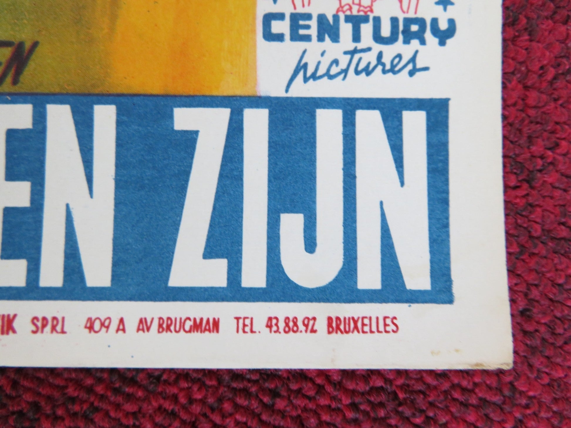 THE LAST ONES SHALL BE FIRST BELGIUM POSTER O.E HASSE ULLA JACOBSSON 1957 Rendezvous Cinema Movie posters