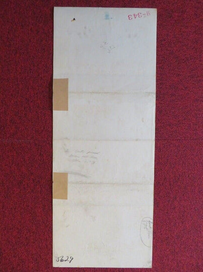 THE LAST POSSE US INSERT (14"x 36") POSTER TONY BRODERICK CRAWFORD '53 Movie posters