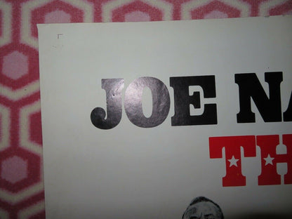 THE LAST REBEL US ONE SHEET POSTER JOE NAMATH 1971 Movie posters