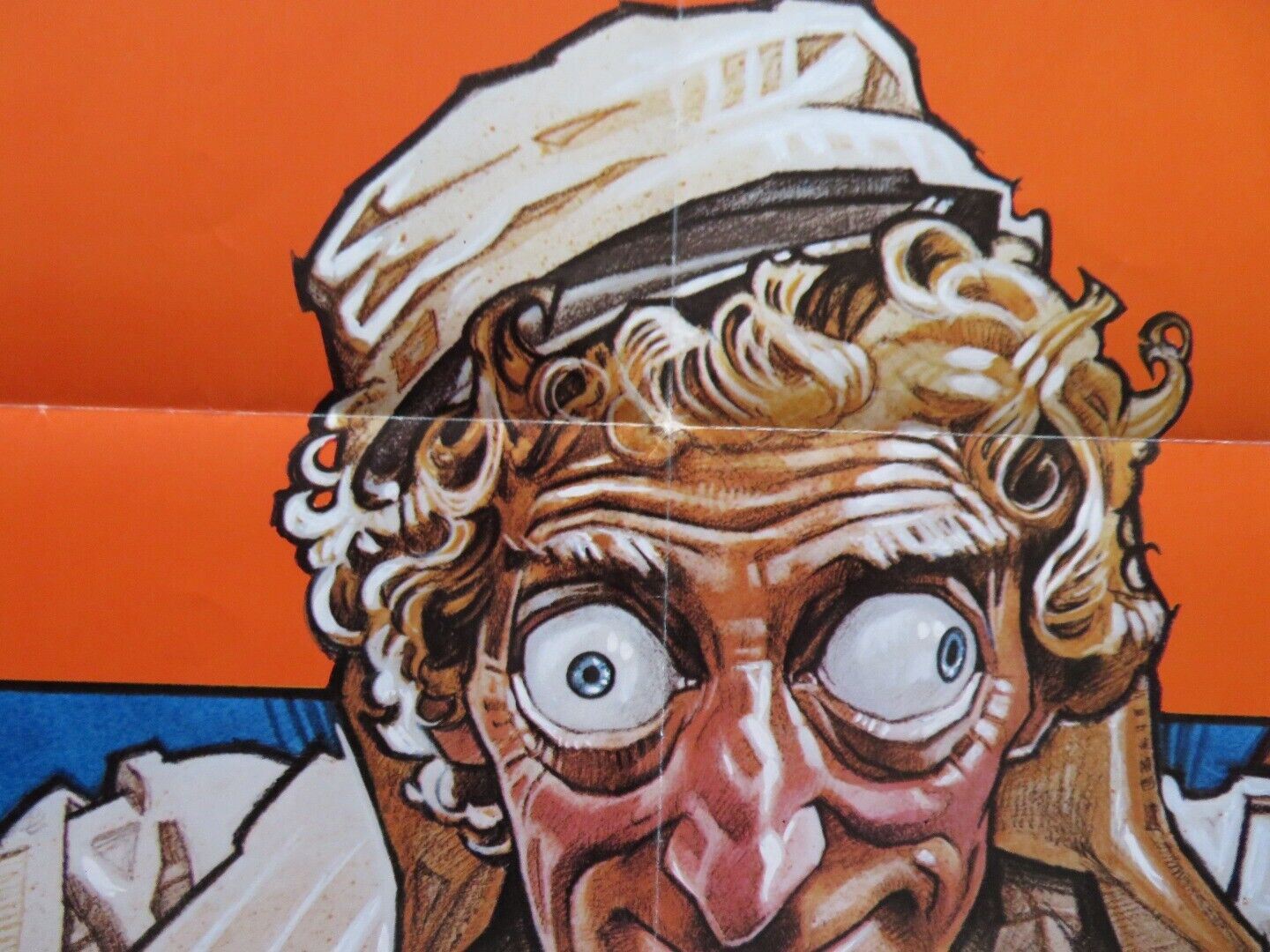 THE LAST REMAKE OF BEAU GESTE FOLDED US ONE SHEET POSTER MARTY FELDMAN 1977 Movie posters