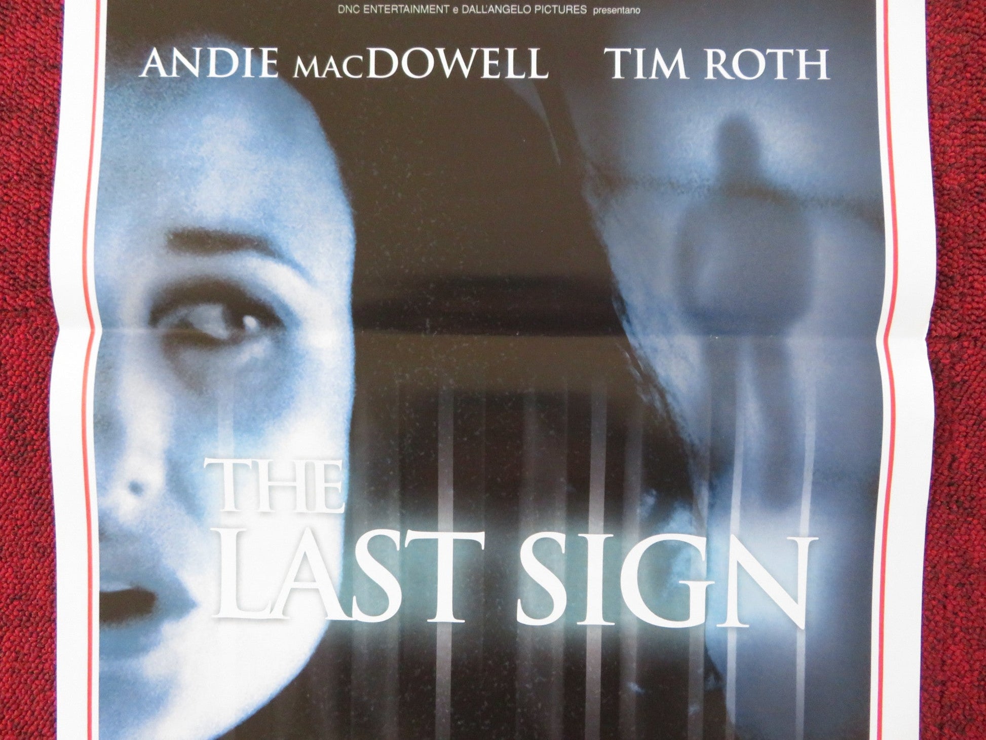 THE LAST SIGN ITALIAN LOCANDINA POSTER ANDIE MACDOWELL TIM ROTH 2005 Rendezvous Cinema Movie posters