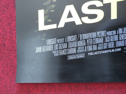 THE LAST STAND US ONE SHEET ROLLED POSTER ARNOLD SCHWARZENEGGER 2013 Movie posters