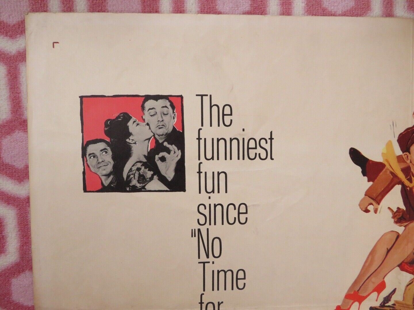 THE LAST TIME I SAW ARCHIE US HALF SHEET (22"x 28") POSTER ROBERT MITCHUM 1961 Movie posters